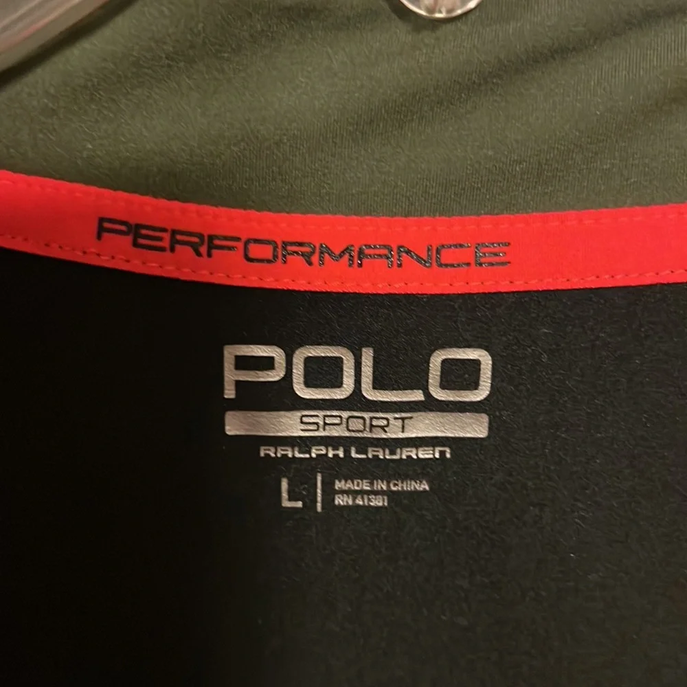 Ralph Lauren Polo sport performance Thermovent 1/4 zip size large - Picture 3 of 6